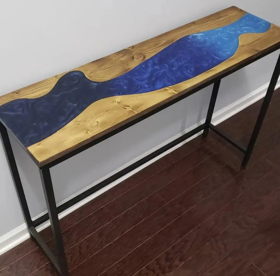 Epoxy Console Table ECT-6